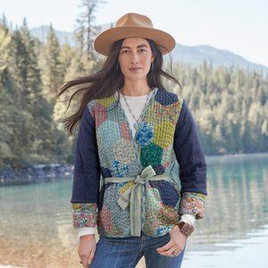NWT Sundance Catalog Hyannis Reversible Jacket  L